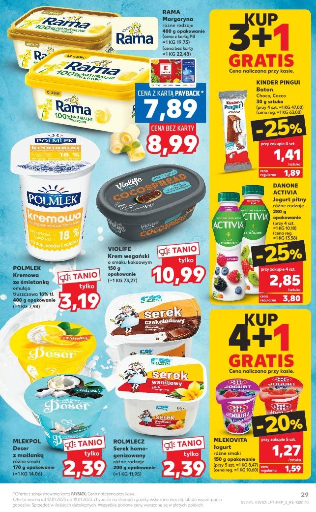 Gazetka promocyjna Kaufland do 18/01/2023 str.29