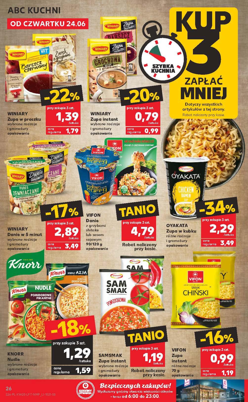 Gazetka promocyjna Kaufland do 30/06/2021 str.26