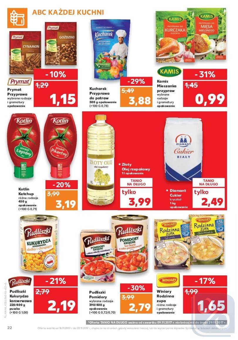 Gazetka promocyjna Kaufland do 22/11/2017 str.22