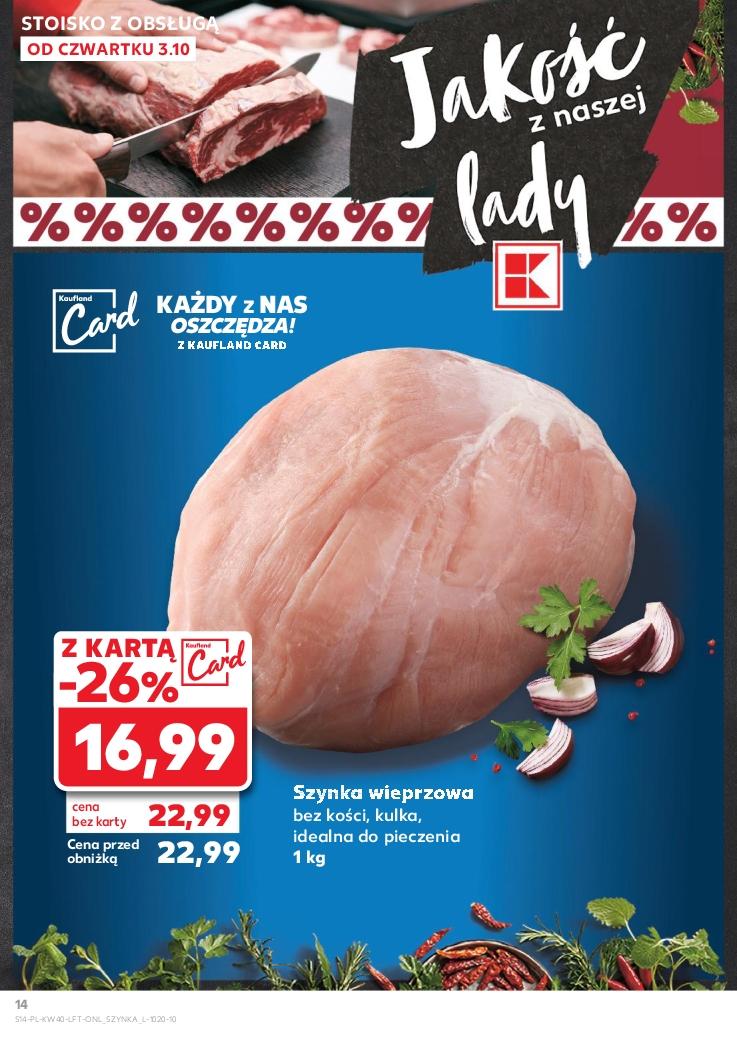 Gazetka promocyjna Kaufland do 09/10/2024 str.14