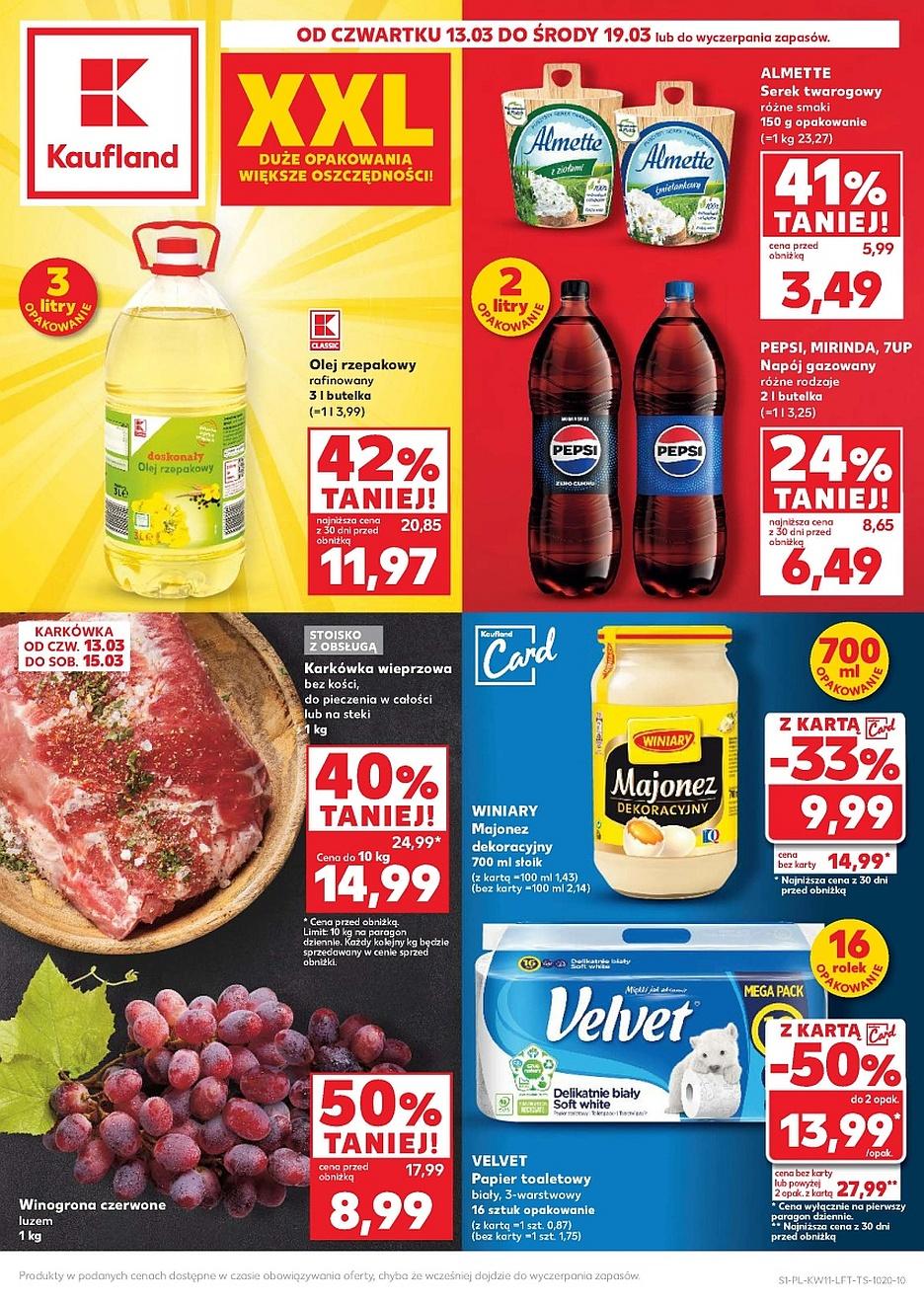 Gazetka promocyjna Kaufland do 19/03/2025 str.1