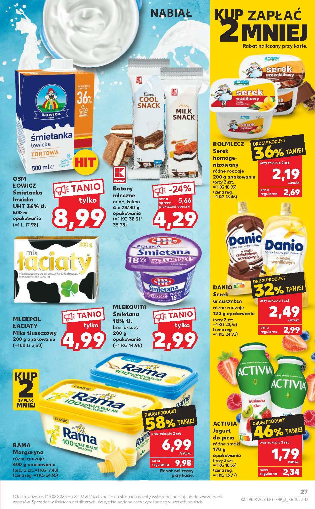 Gazetka promocyjna Kaufland do 22/02/2023 str.27