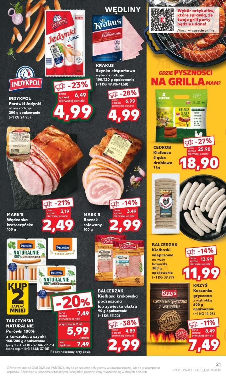 Gazetka promocyjna Kaufland do 09/08/2023 str.21