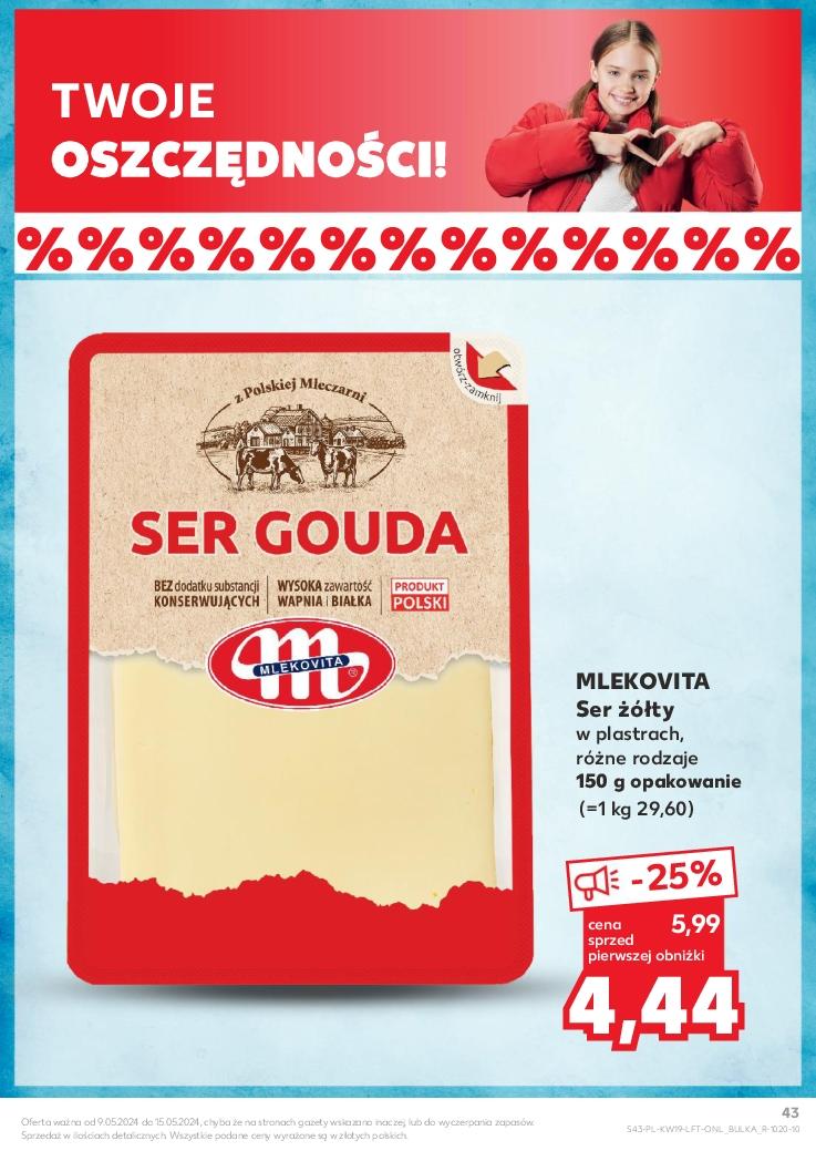 Gazetka promocyjna Kaufland do 15/05/2024 str.43