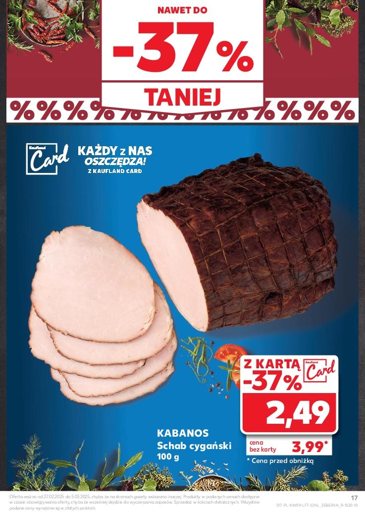 Gazetka promocyjna Kaufland do 05/03/2025 str.17