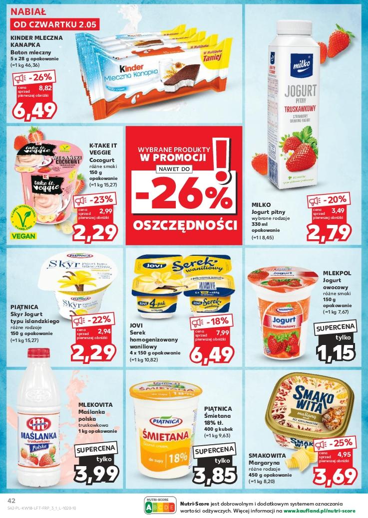 Gazetka promocyjna Kaufland do 08/05/2024 str.42