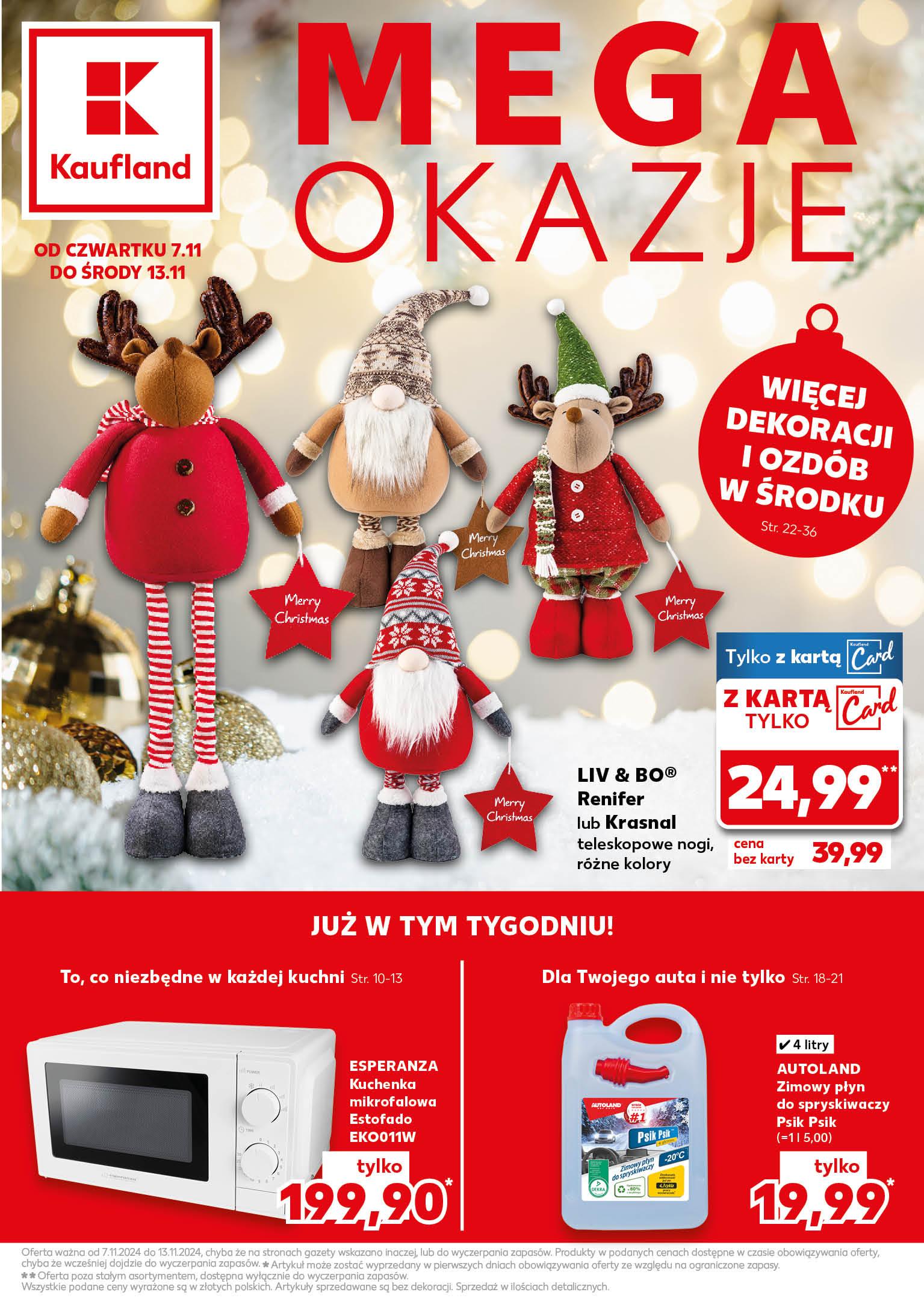 Gazetka promocyjna Kaufland do 13/11/2024 str.1