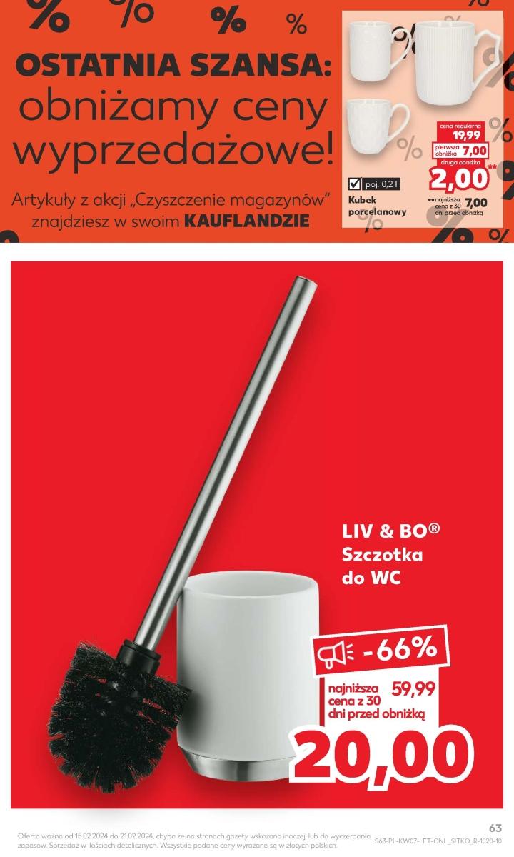 Gazetka promocyjna Kaufland do 21/02/2024 str.63