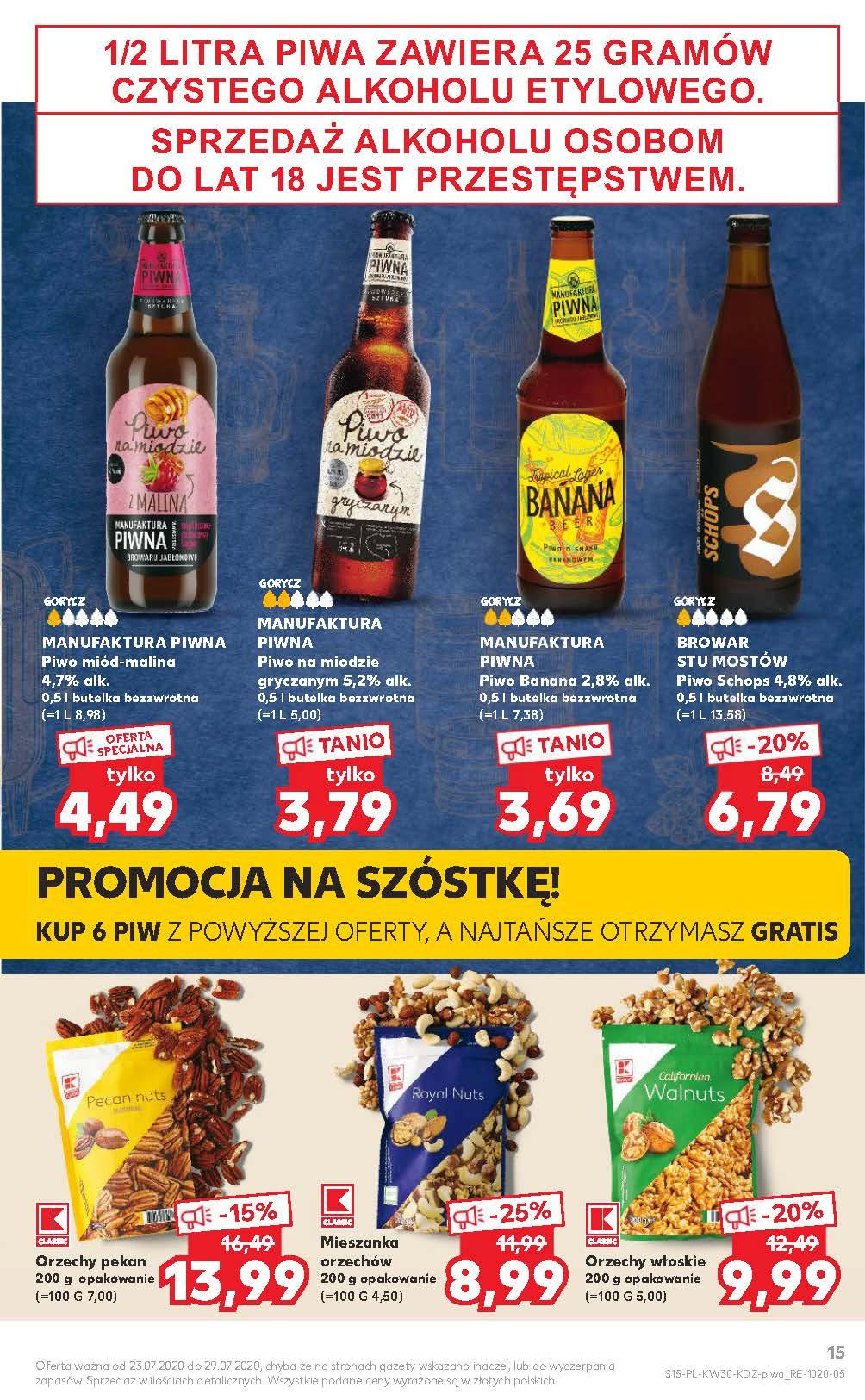 Gazetka promocyjna Kaufland do 29/07/2020 str.15