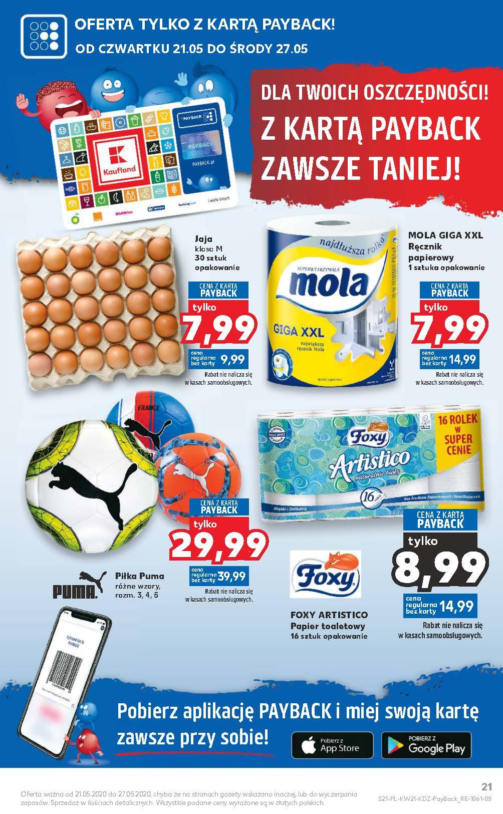 Gazetka promocyjna Kaufland do 27/05/2020 str.21