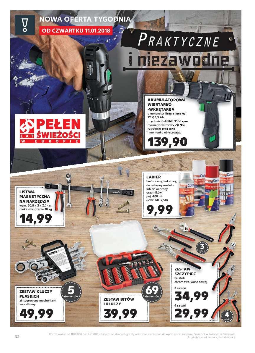 Gazetka promocyjna Kaufland do 17/01/2018 str.32