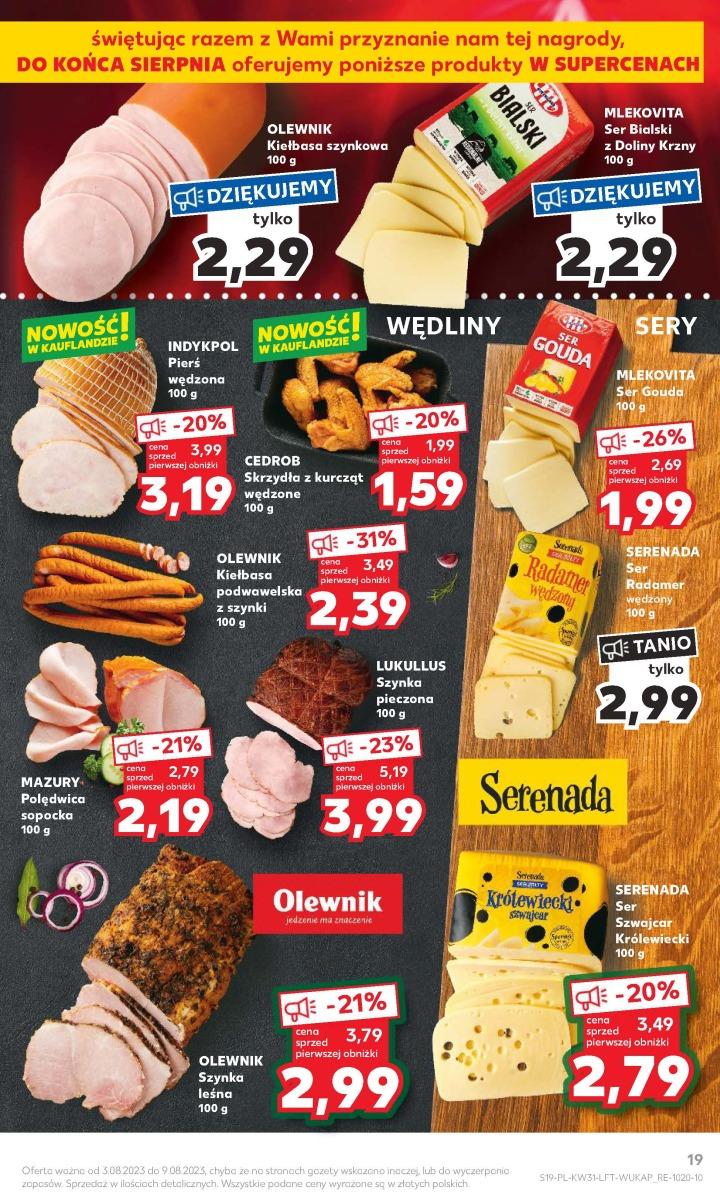 Gazetka promocyjna Kaufland do 09/08/2023 str.19