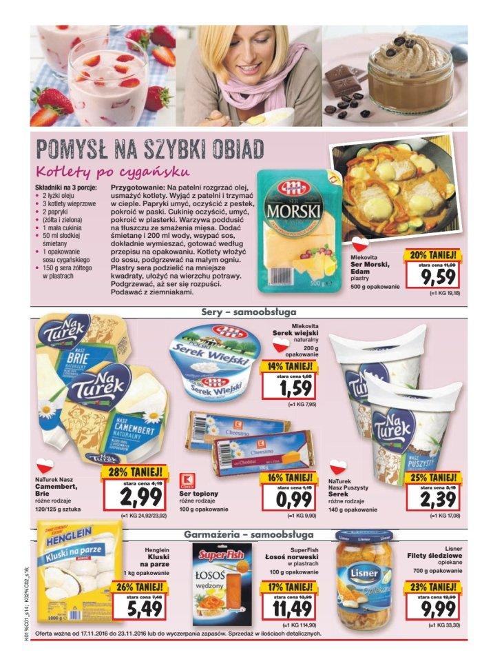 Gazetka promocyjna Kaufland do 23/11/2016 str.14