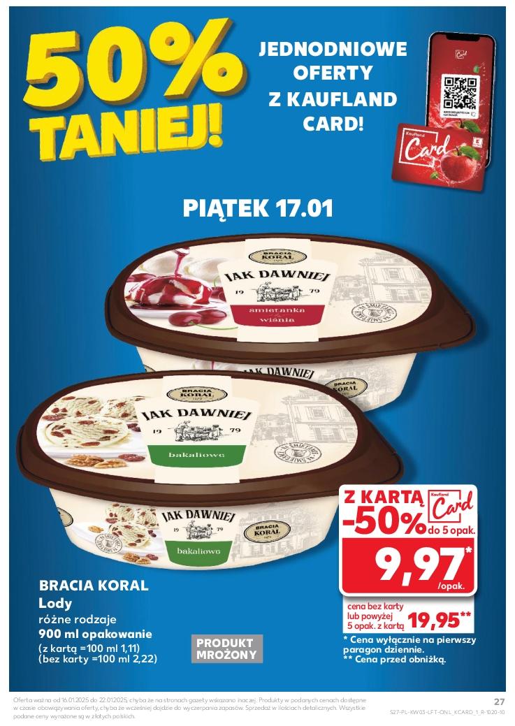 Gazetka promocyjna Kaufland do 22/01/2025 str.27