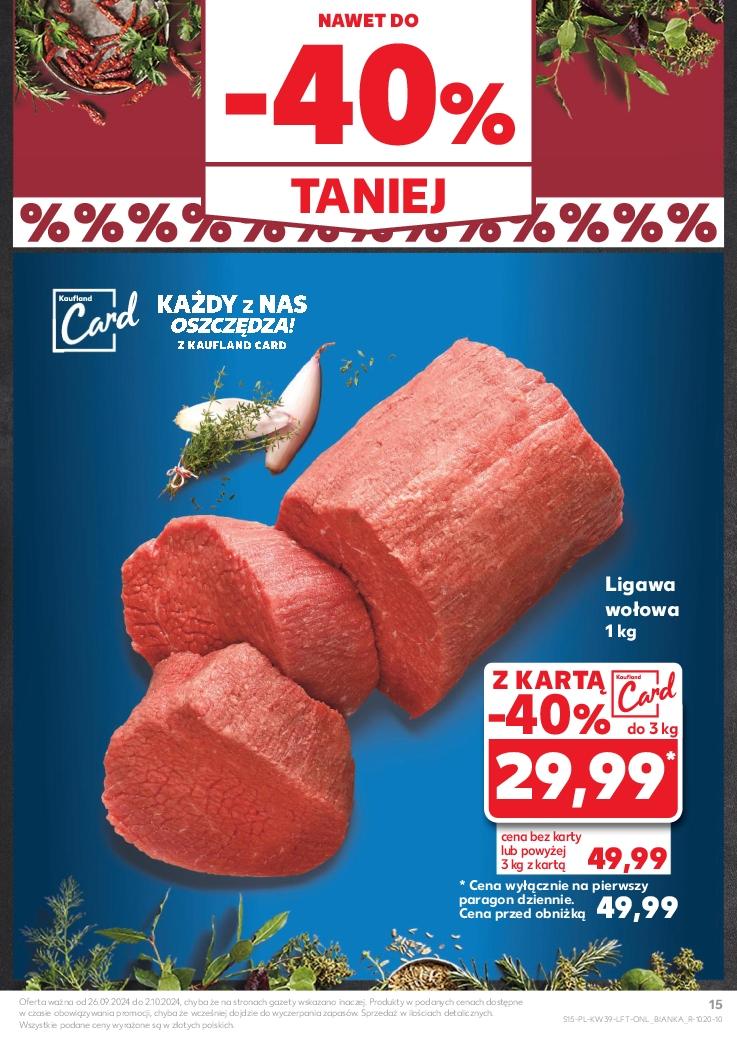 Gazetka promocyjna Kaufland do 02/10/2024 str.15