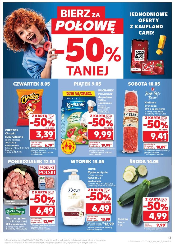 Gazetka promocyjna Kaufland do 14/05/2025 str.13