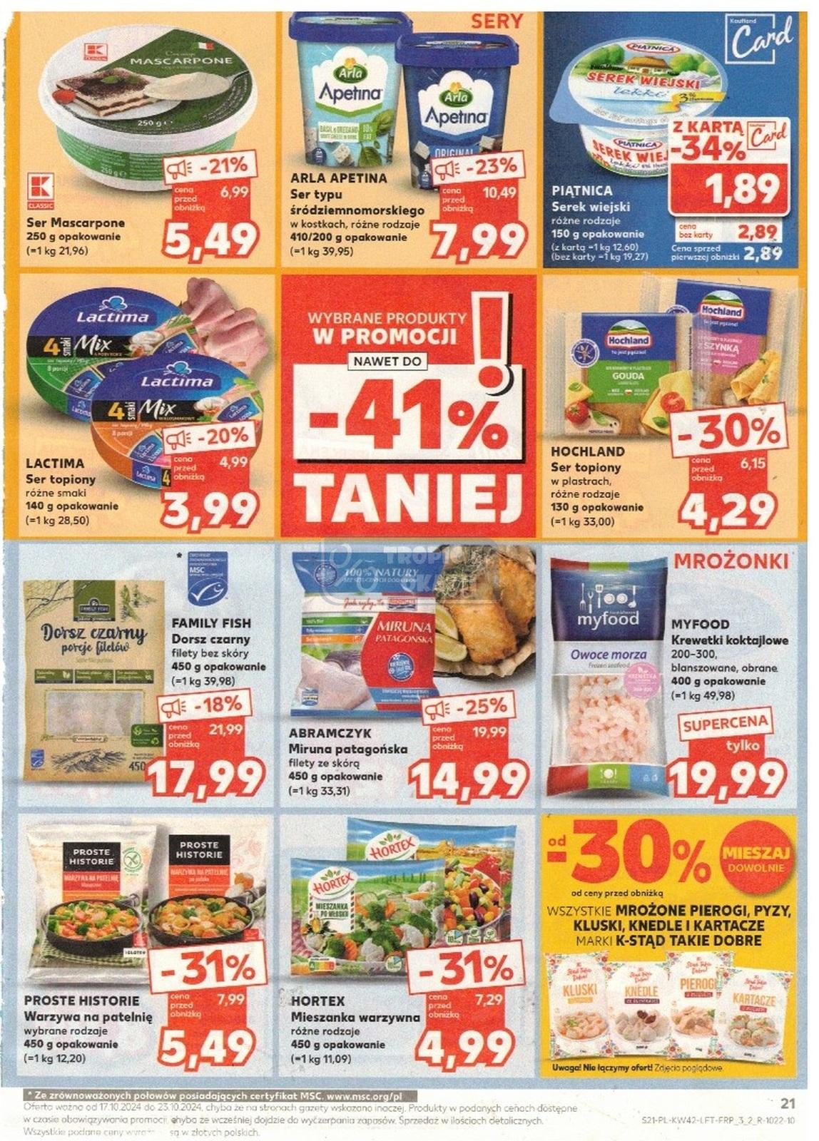 Gazetka promocyjna Kaufland do 23/10/2024 str.21