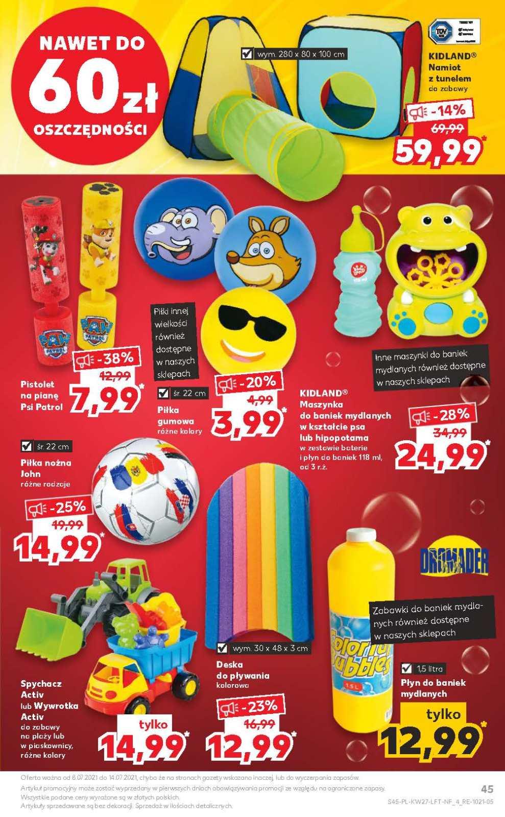 Gazetka promocyjna Kaufland do 14/07/2021 str.45