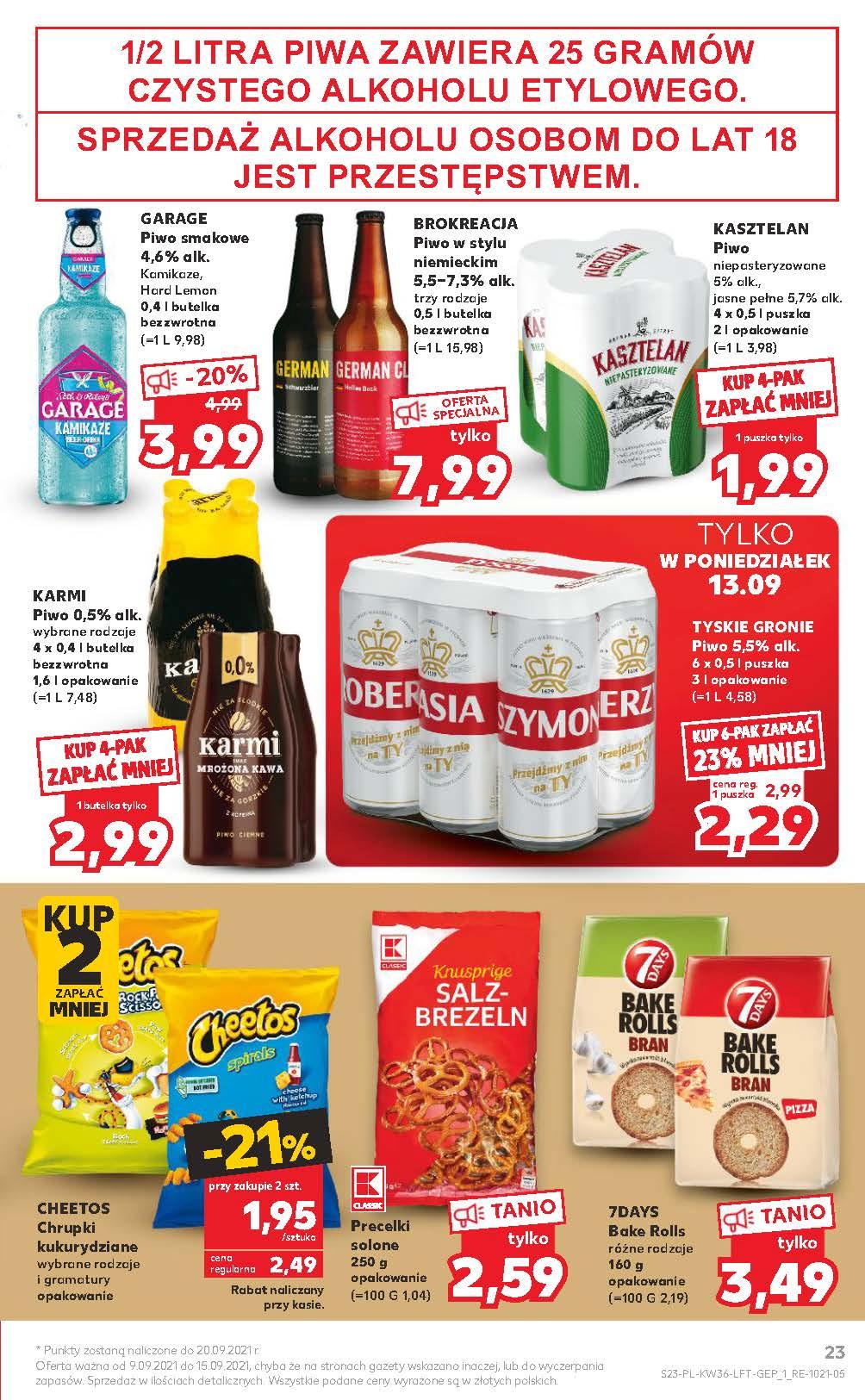 Gazetka promocyjna Kaufland do 15/09/2021 str.23