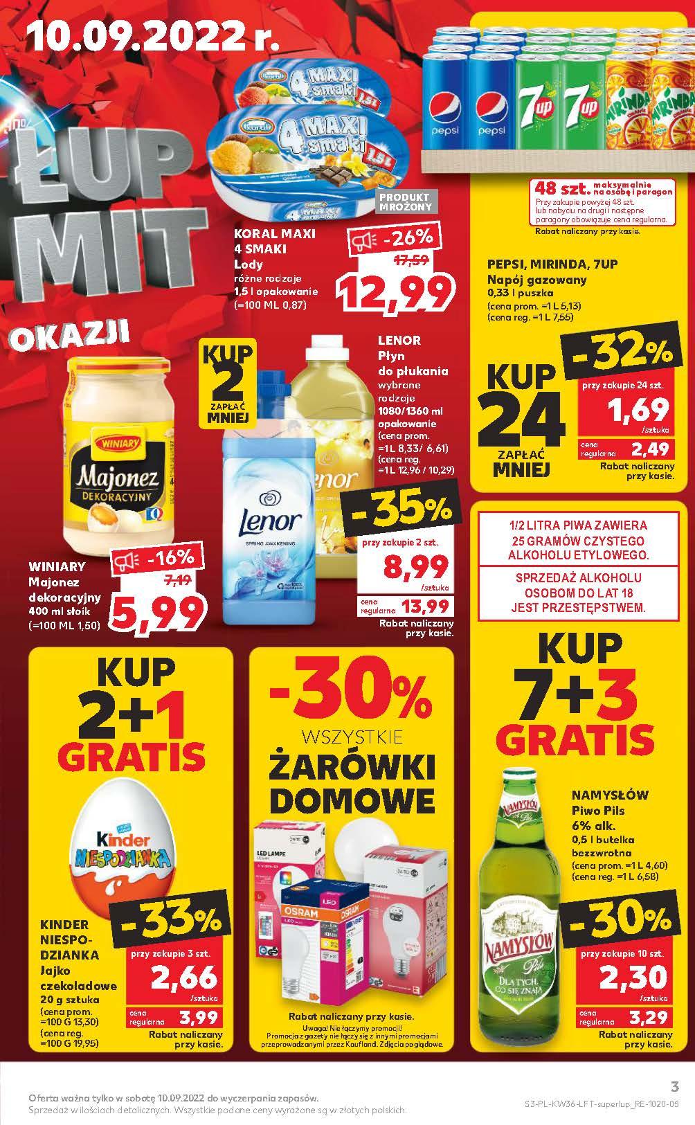 Gazetka promocyjna Kaufland do 14/09/2022 str.3