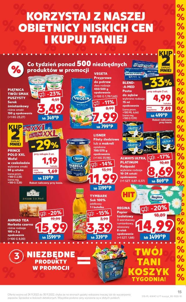 Gazetka promocyjna Kaufland do 30/11/2022 str.15