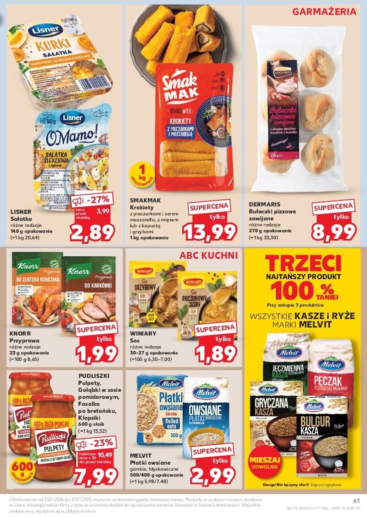 Gazetka promocyjna Kaufland do 29/01/2025 str.61