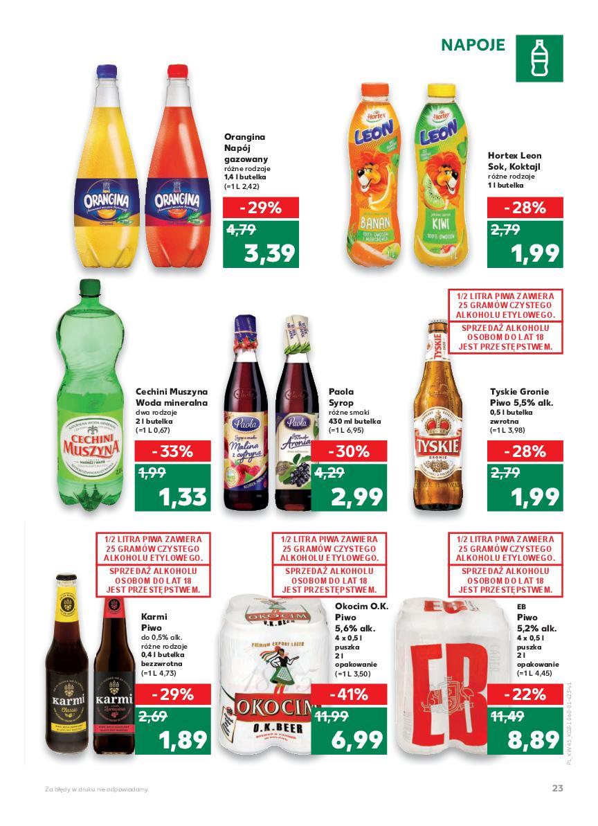 Gazetka promocyjna Kaufland do 15/11/2017 str.23