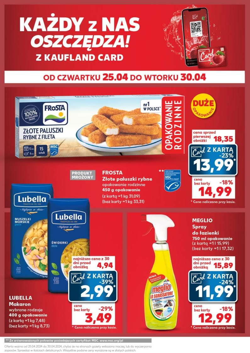 Gazetka promocyjna Kaufland do 30/04/2024 str.25