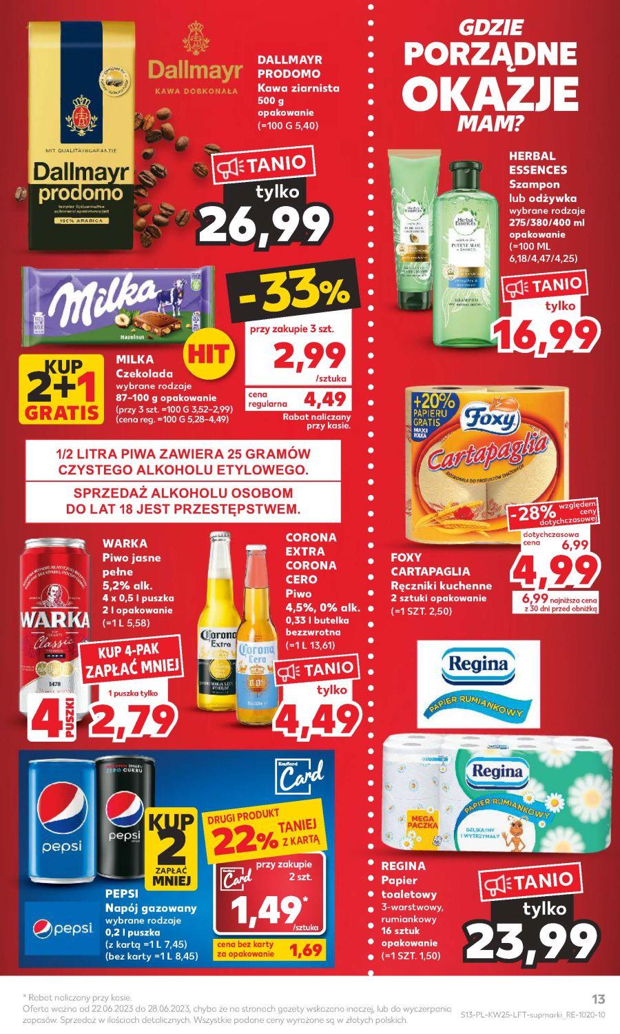 Gazetka promocyjna Kaufland do 28/06/2023 str.13