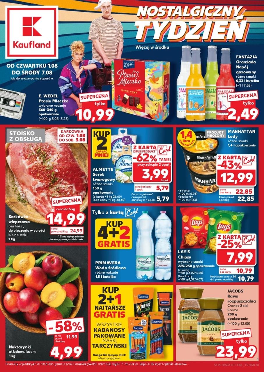 Gazetka promocyjna Kaufland do 07/08/2024 str.1