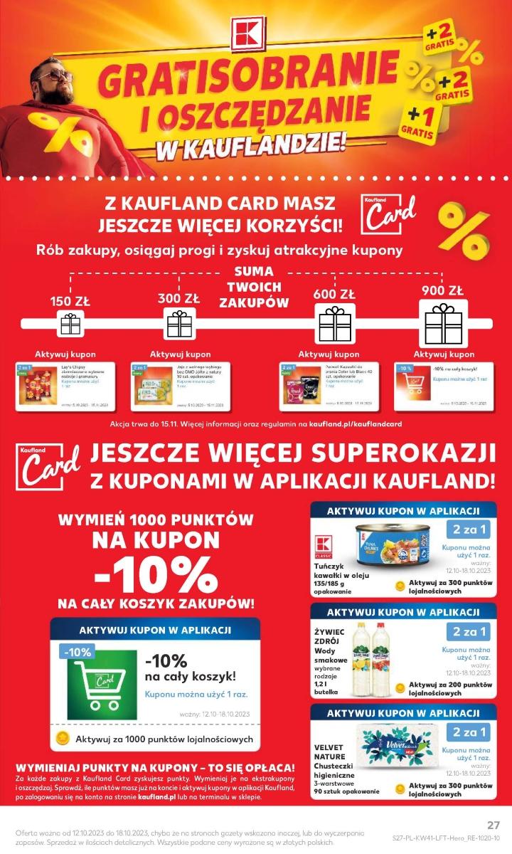 Gazetka promocyjna Kaufland do 18/10/2023 str.27