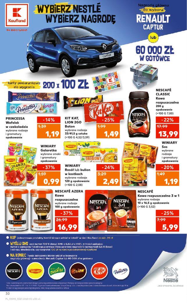 Gazetka promocyjna Kaufland do 13/11/2019 str.30