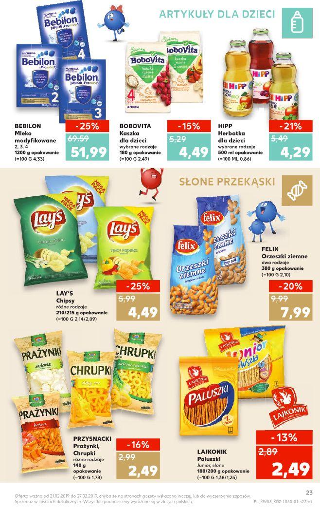 Gazetka promocyjna Kaufland do 27/02/2019 str.23