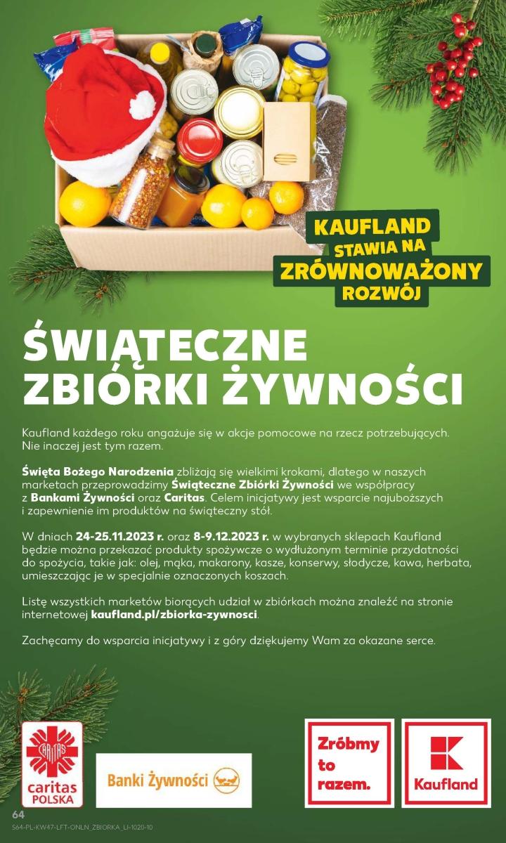 Gazetka promocyjna Kaufland do 29/11/2023 str.64