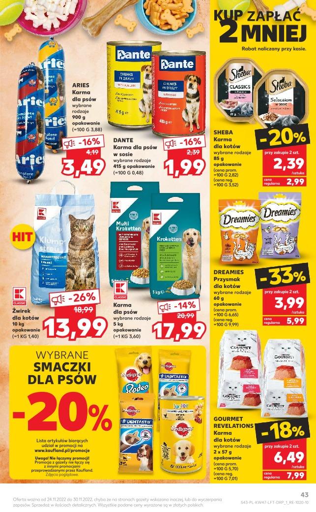 Gazetka promocyjna Kaufland do 30/11/2022 str.43