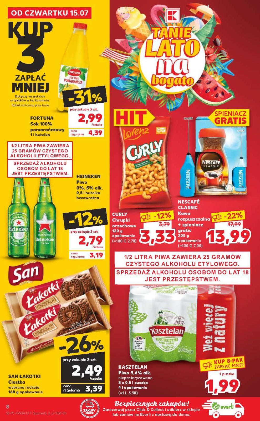 Gazetka promocyjna Kaufland do 21/07/2021 str.8