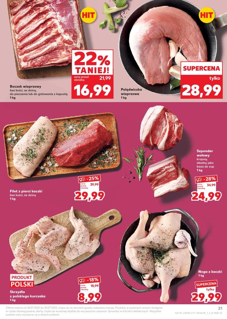 Gazetka promocyjna Kaufland do 30/07/2025 str.21