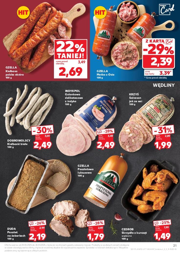 Gazetka promocyjna Kaufland do 26/03/2025 str.21