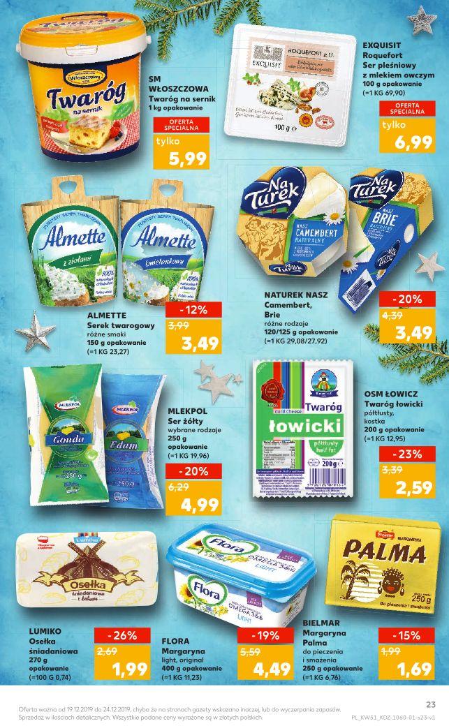 Gazetka promocyjna Kaufland do 24/12/2019 str.23