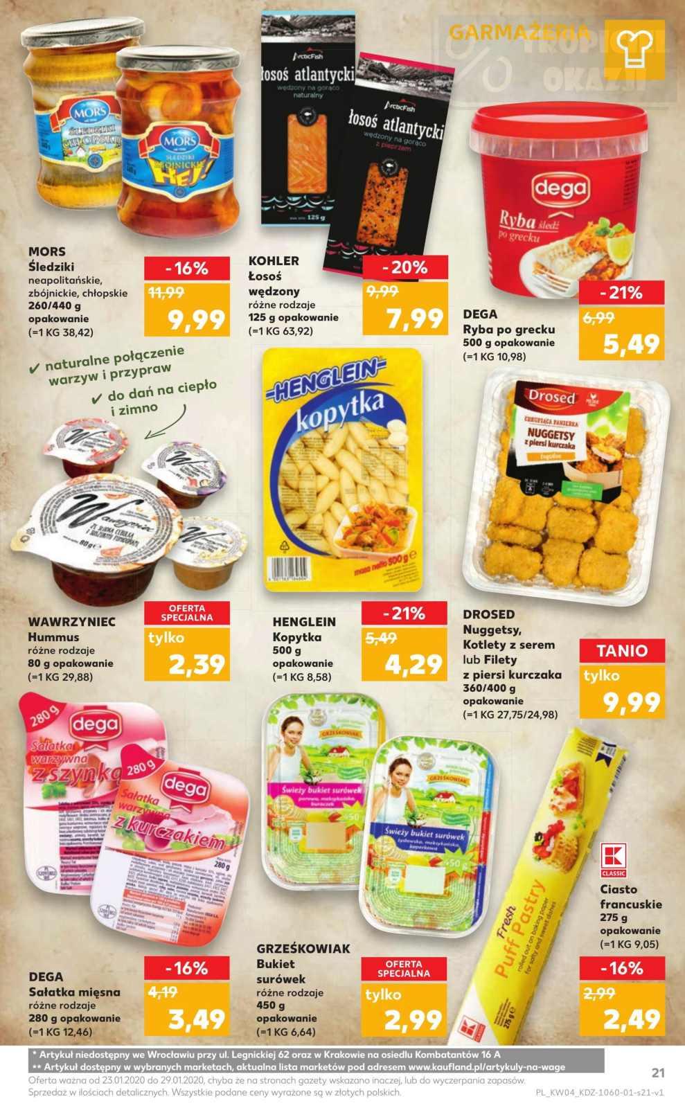 Gazetka promocyjna Kaufland do 29/01/2020 str.21