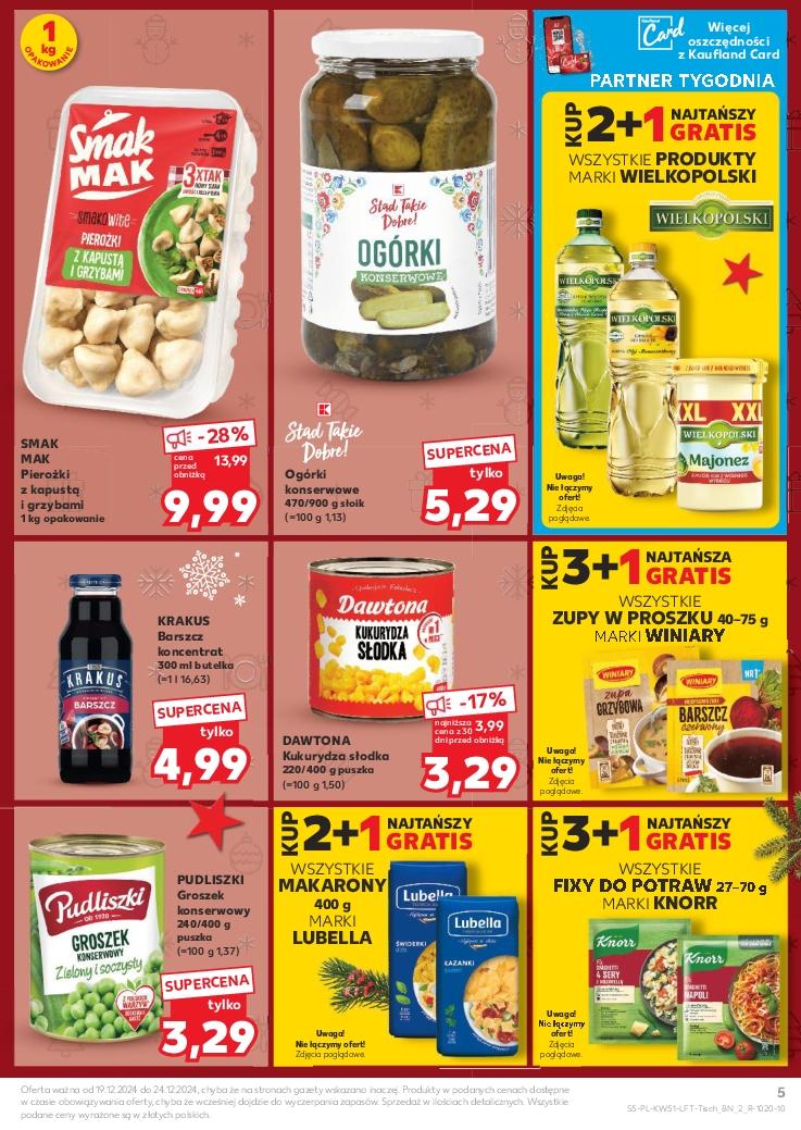 Gazetka promocyjna Kaufland do 24/12/2024 str.5