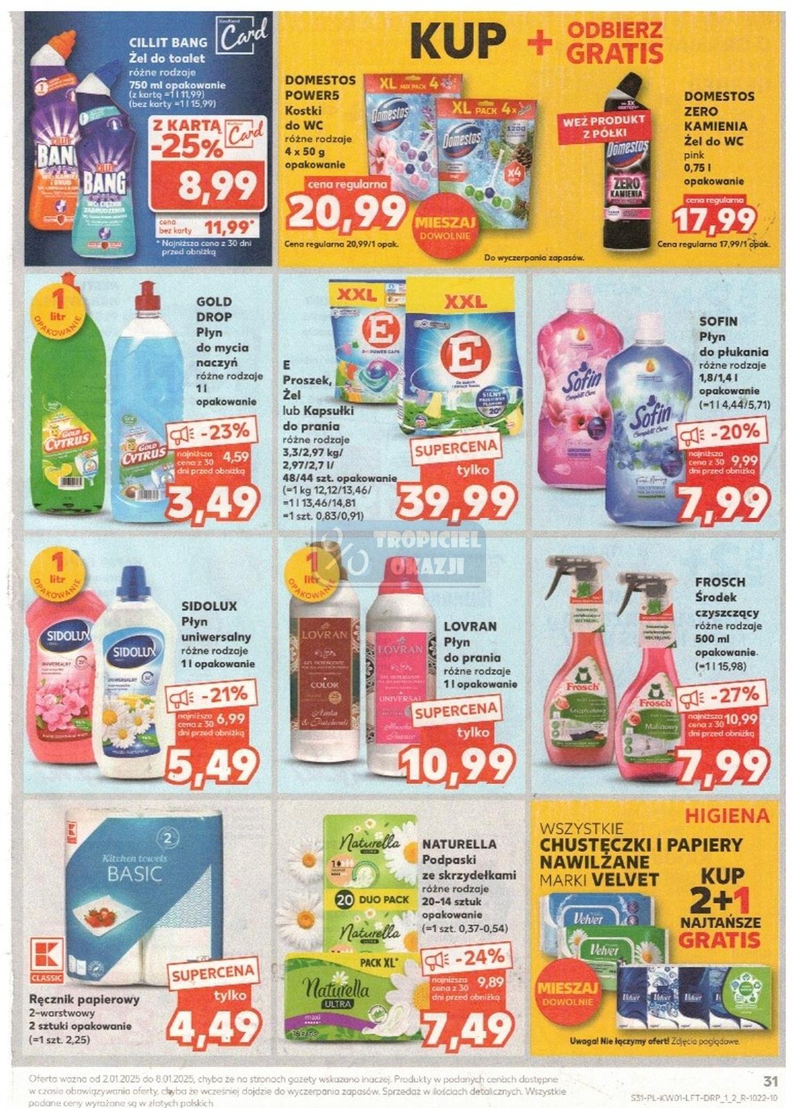 Gazetka promocyjna Kaufland do 08/01/2025 str.31