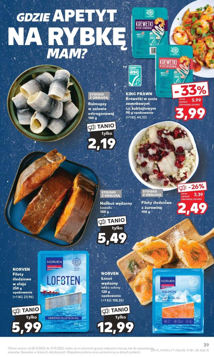 Gazetka promocyjna Kaufland do 31/10/2023 str.39