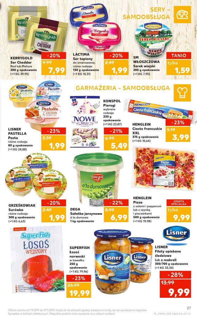 Gazetka promocyjna Kaufland do 13/11/2019 str.27