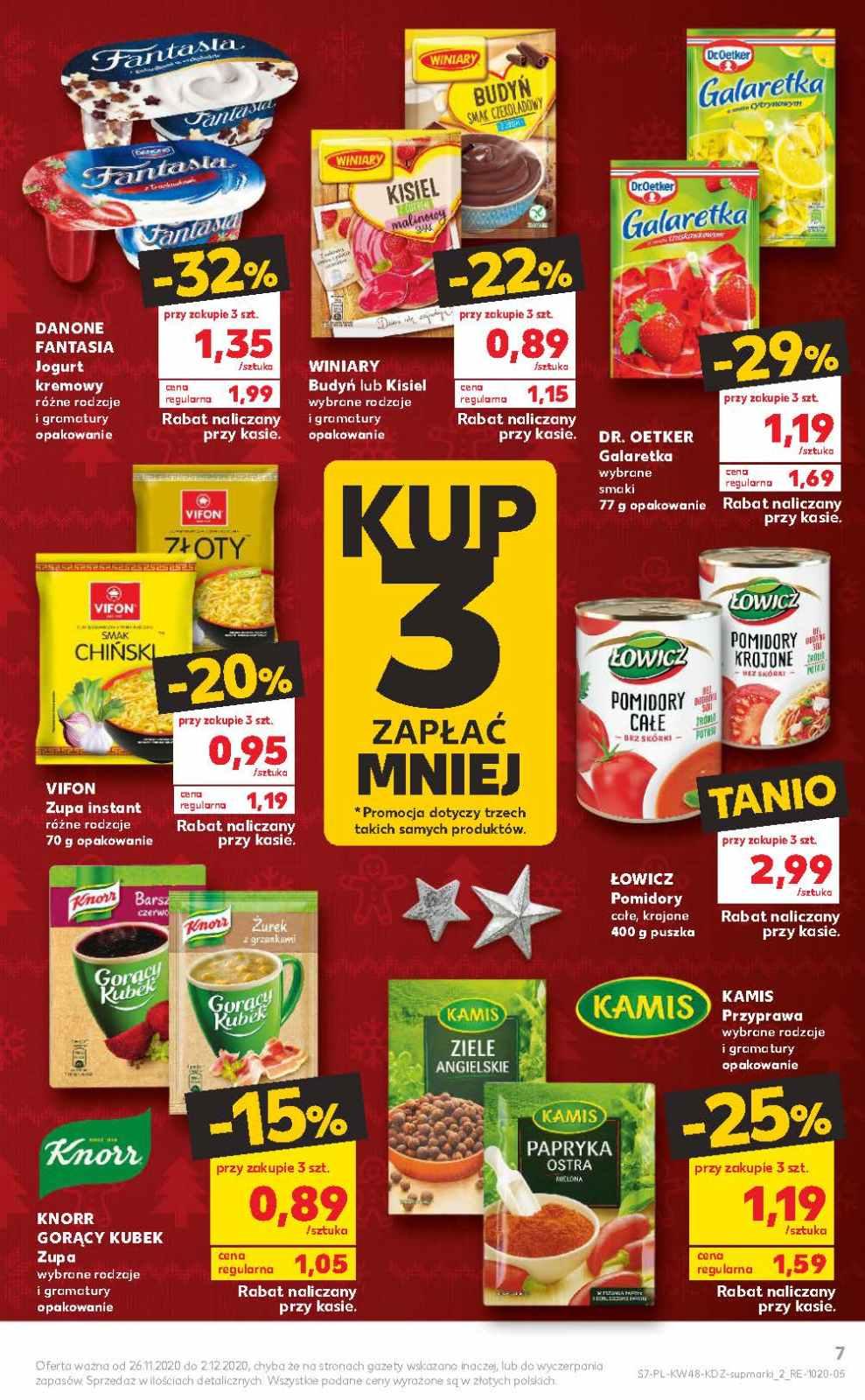 Gazetka promocyjna Kaufland do 02/12/2020 str.7