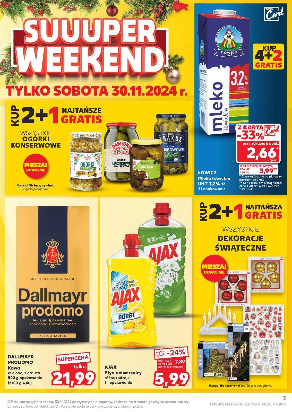 Gazetka promocyjna Kaufland do 04/12/2024 str.3