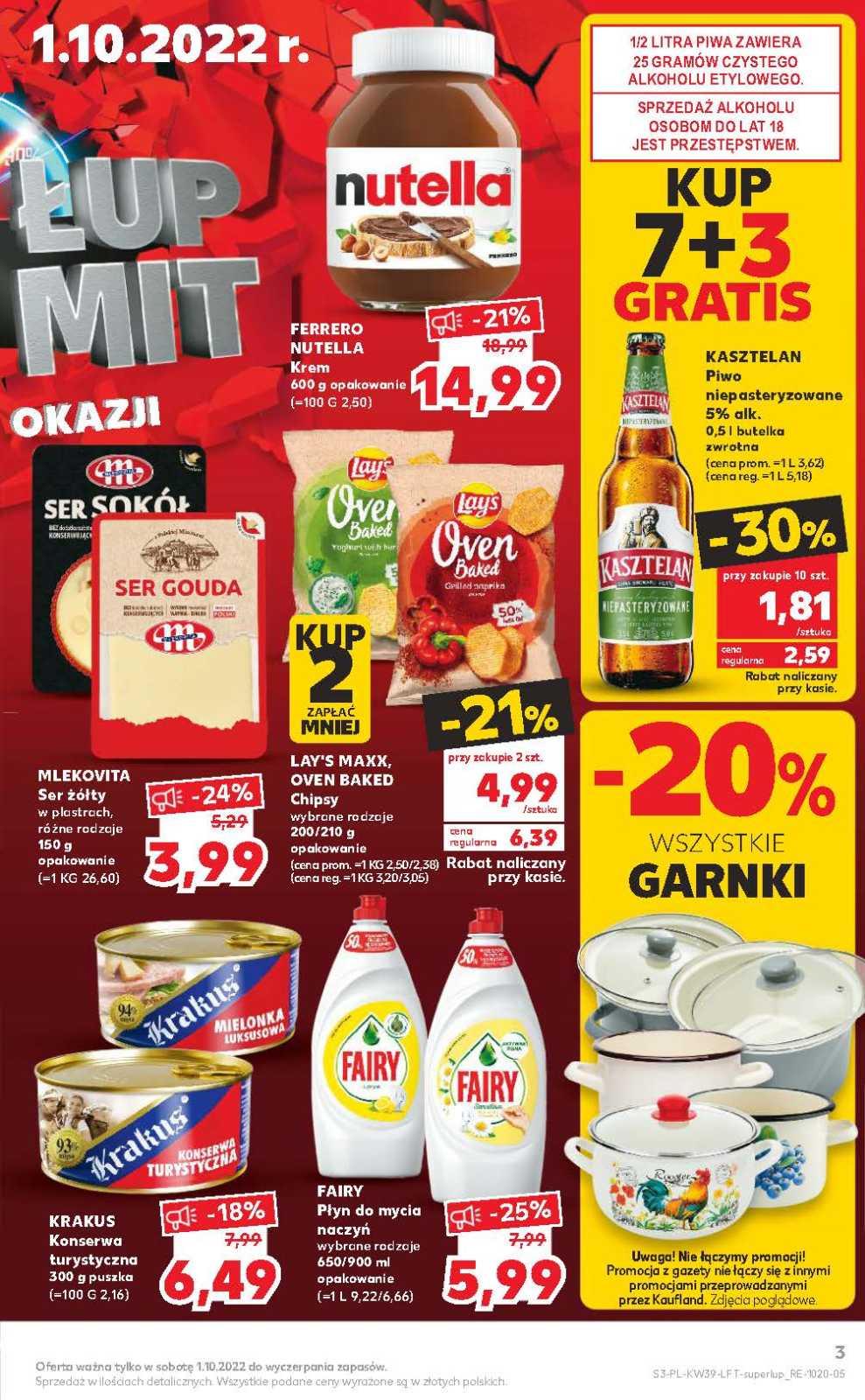 Gazetka promocyjna Kaufland do 05/10/2022 str.3