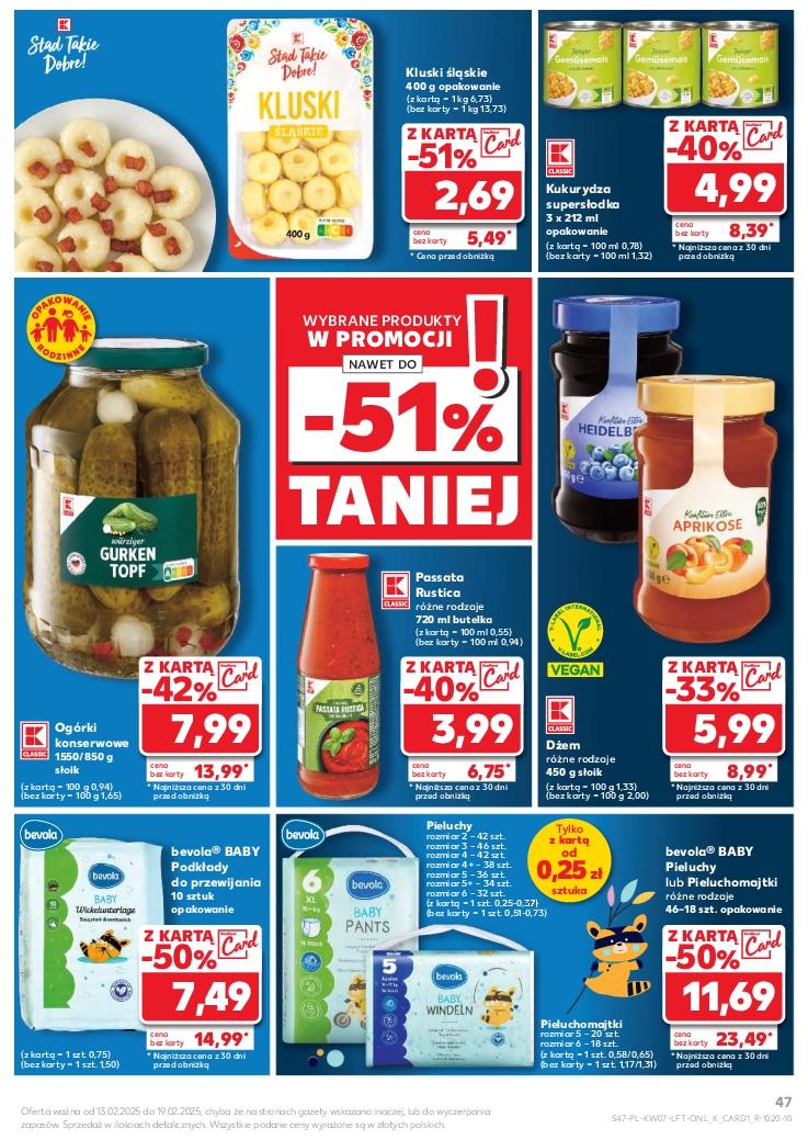 Gazetka promocyjna Kaufland do 19/02/2025 str.47