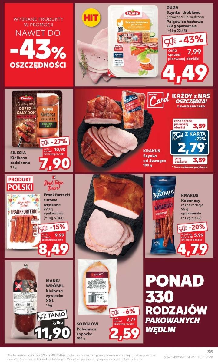 Gazetka promocyjna Kaufland do 28/02/2024 str.35