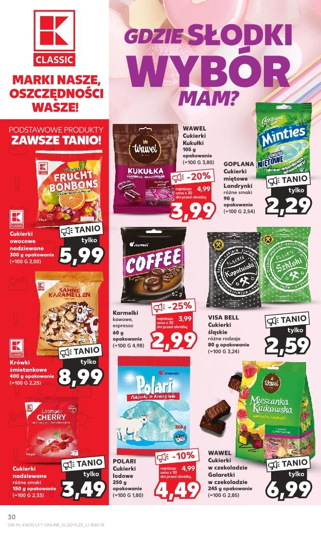 Gazetka promocyjna Kaufland do 06/09/2023 str.30